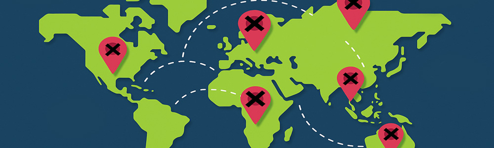 Unsupported Countries Banner